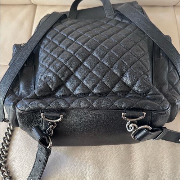 Chanel Quilted Leather Backpack - Picture 4 of 9